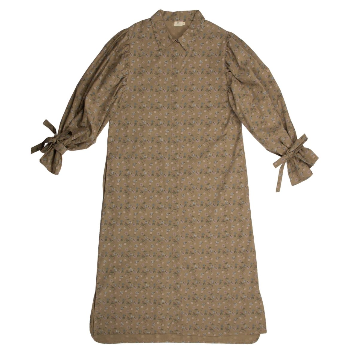 Floral Embroidered | Cotton Shirt Dress Woman - Suuky Porto