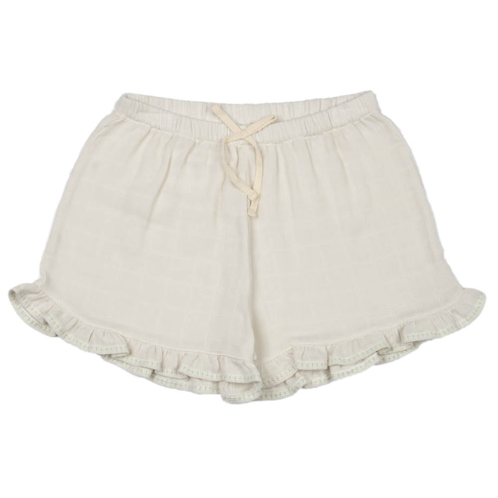 Gauze | Girl's Embroidered Set | Stone - Suuky Porto