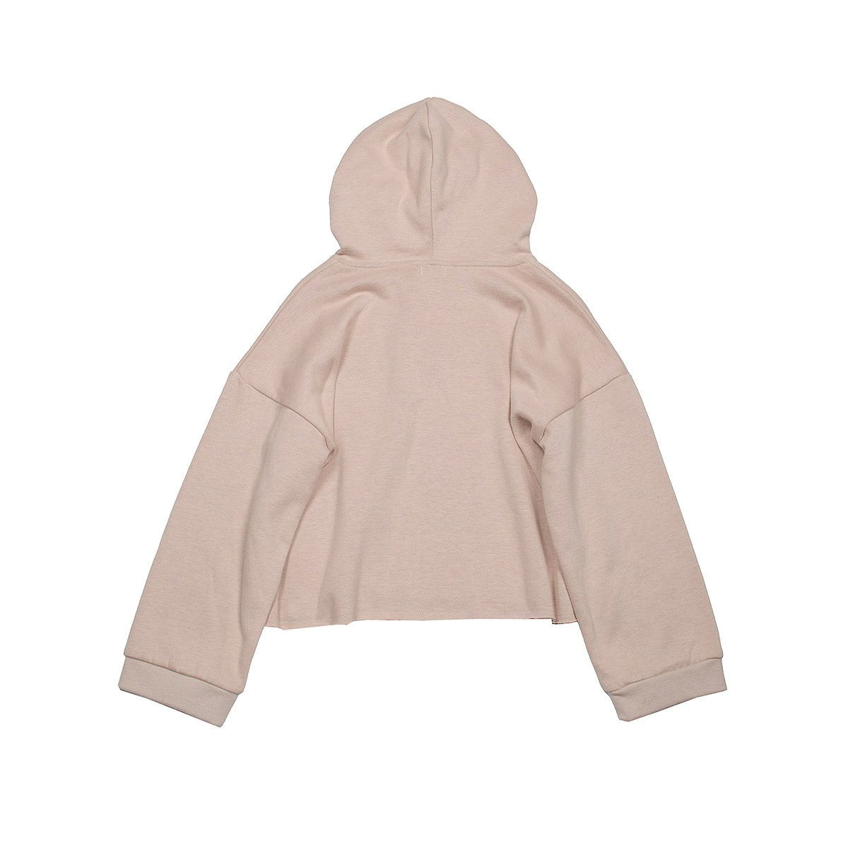 Interlock Oversized Powder Pink Hoodie Sweat - Tops Suuky Porto