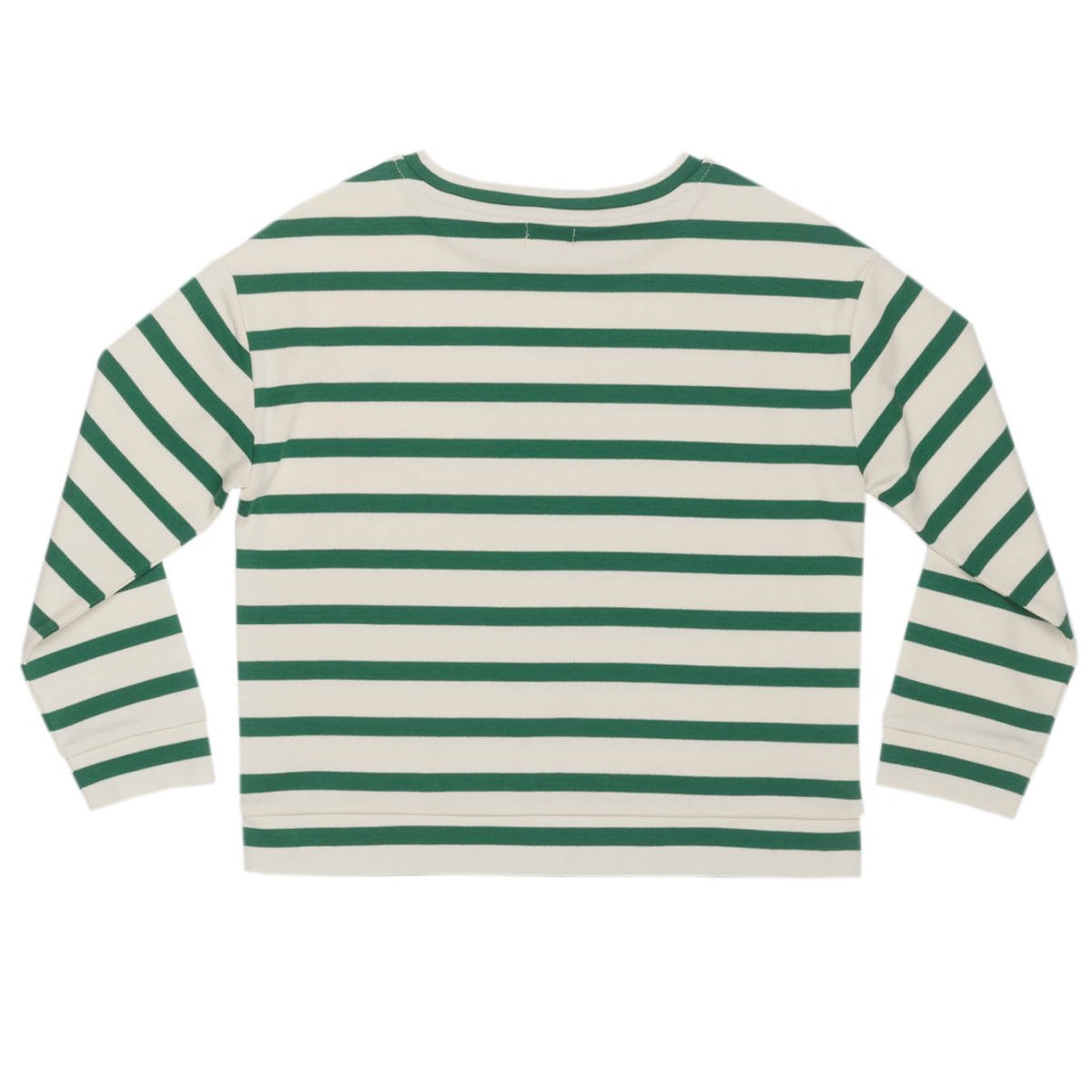 Ivory & Moss Stripe | Kid's Sweatshirt - Tops Suuky Porto