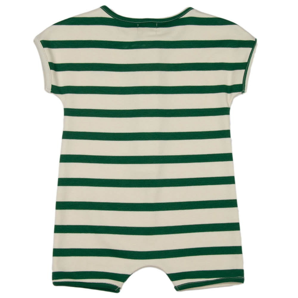 Ivory & Moss Stripe | Romper - Rompers Suuky Porto