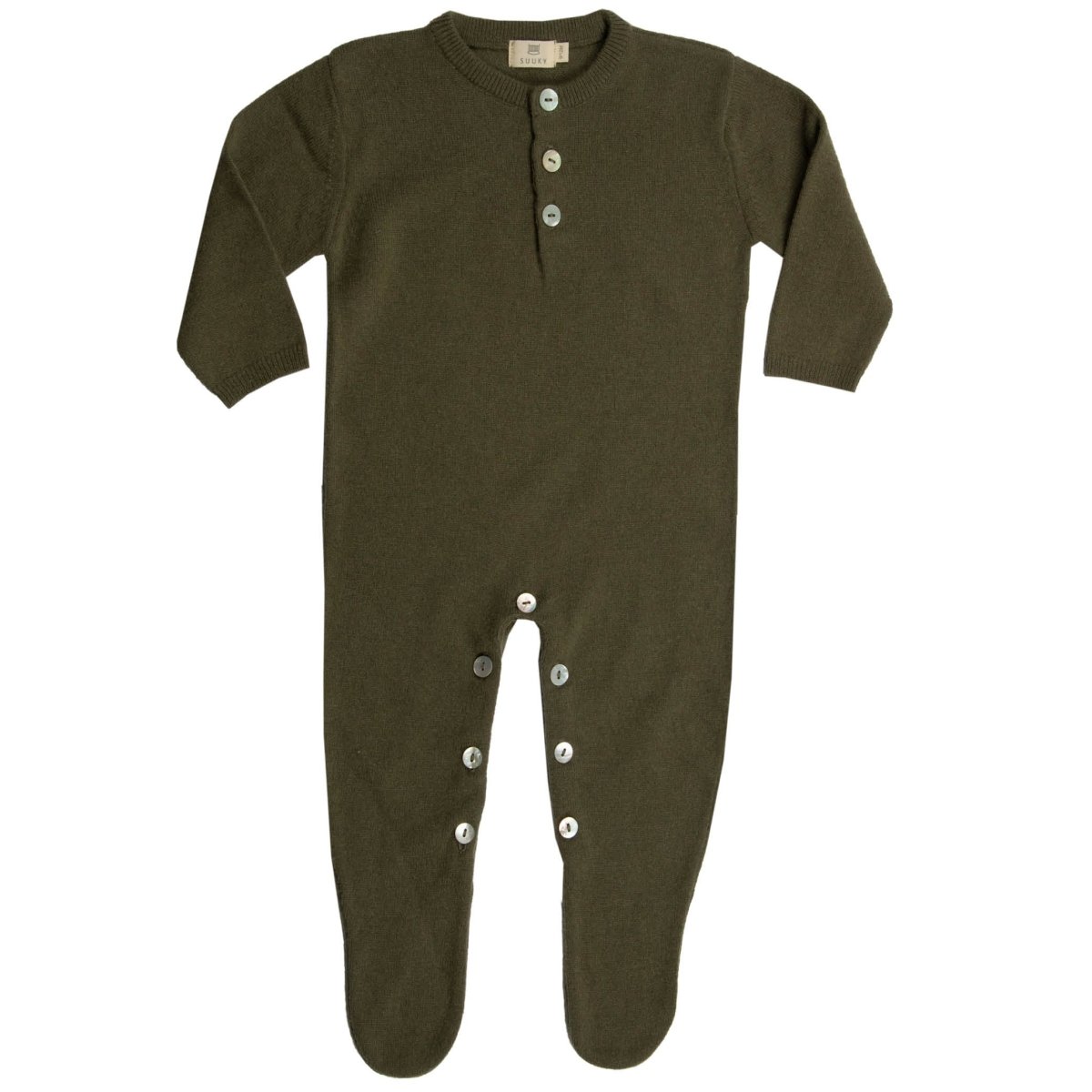Knitted Wool Cashmere | Baby Overall - Knitwear Suuky Porto