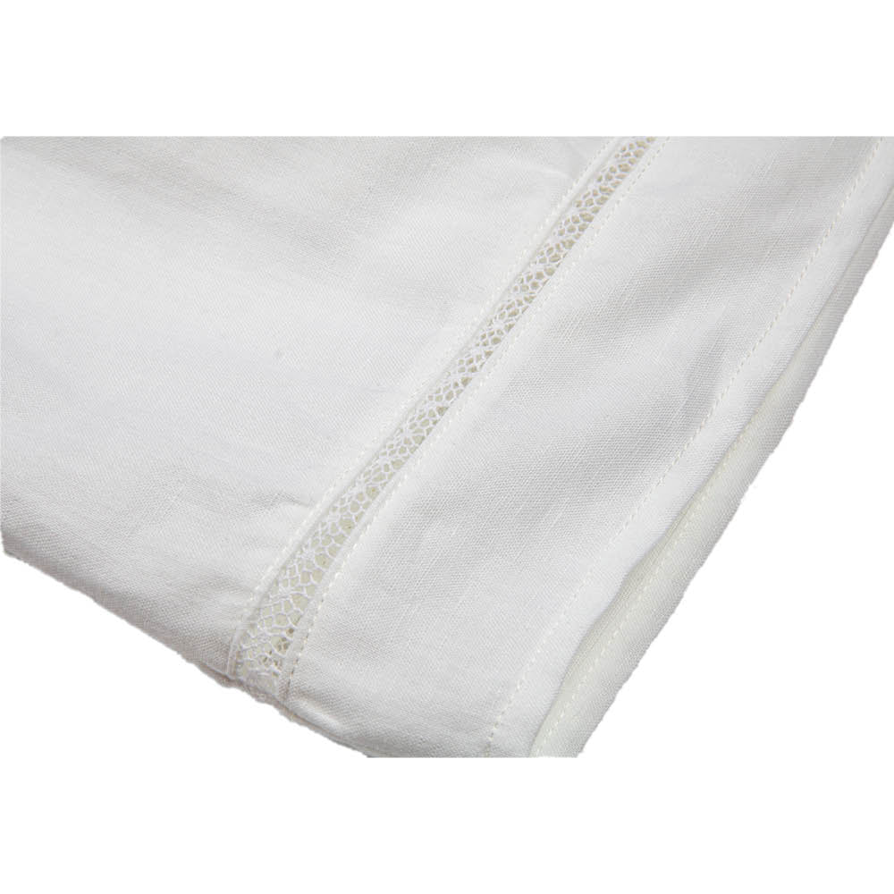 Lace Linen | Baby Dress Dove - Dresses & Jumpsuits Suuky Porto
