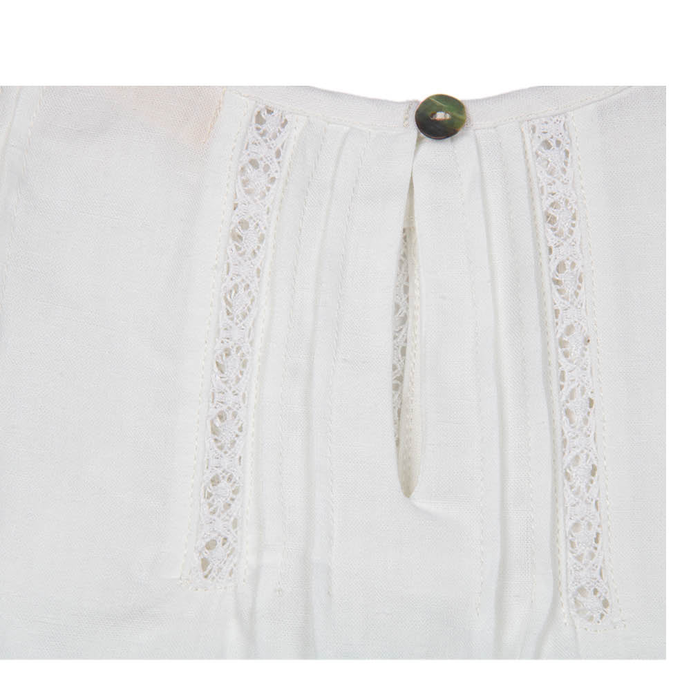 Lace Linen | Baby Girl Set Dove - Sets Suuky Porto