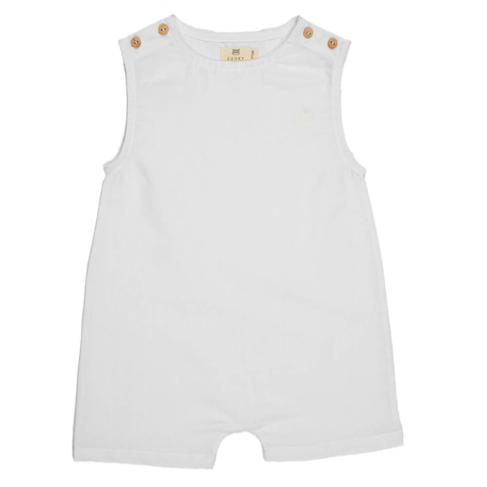 Lace Linen | Baby Romper - Rompers Suuky Porto