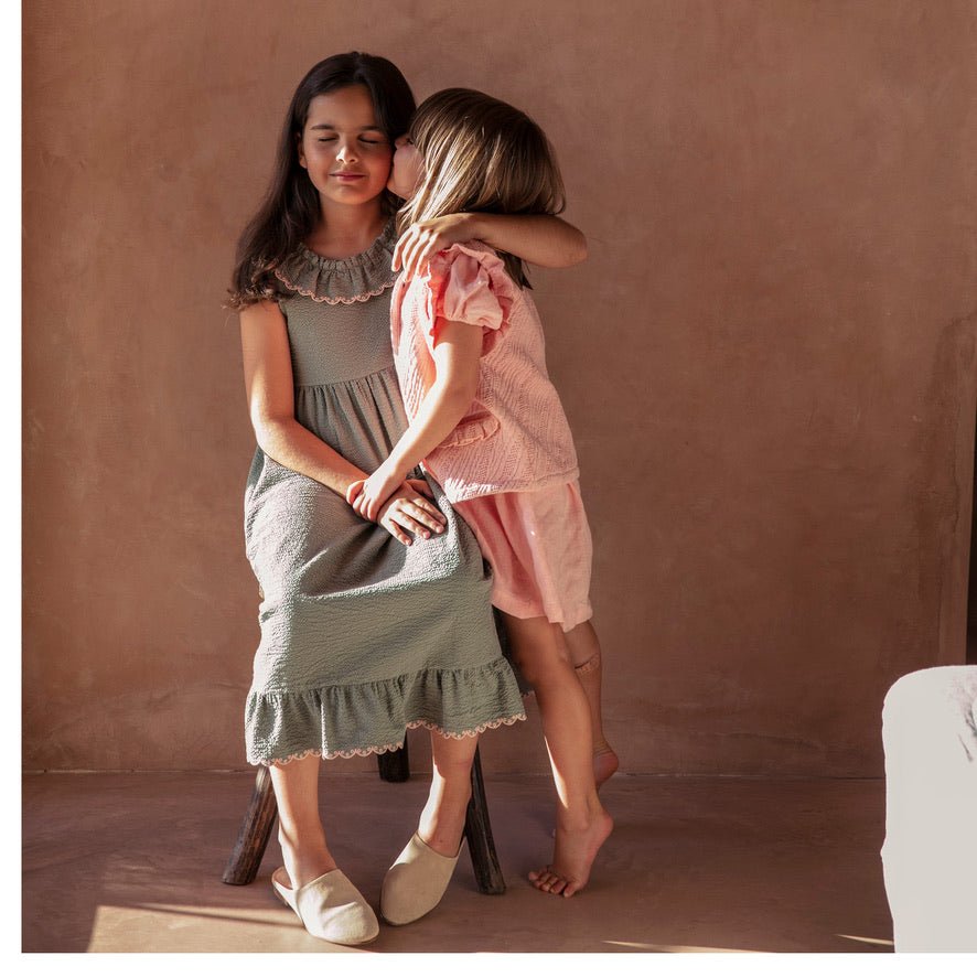 Linen Baby Dress - Suuky Porto