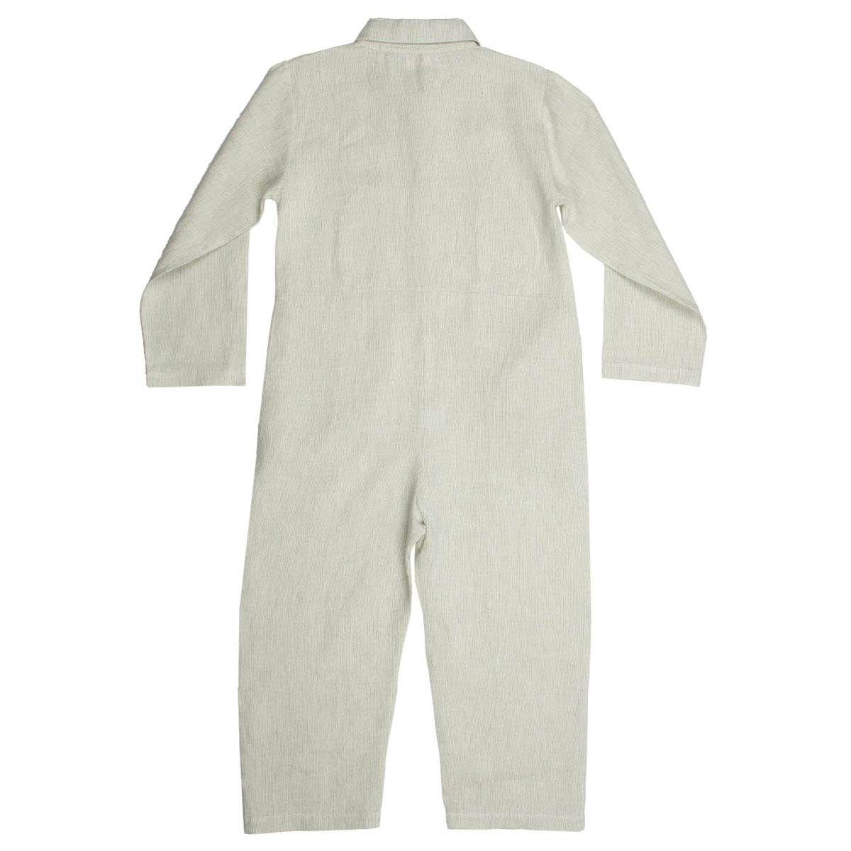 Linen Small Stripes Jumpsuit - Suuky Porto