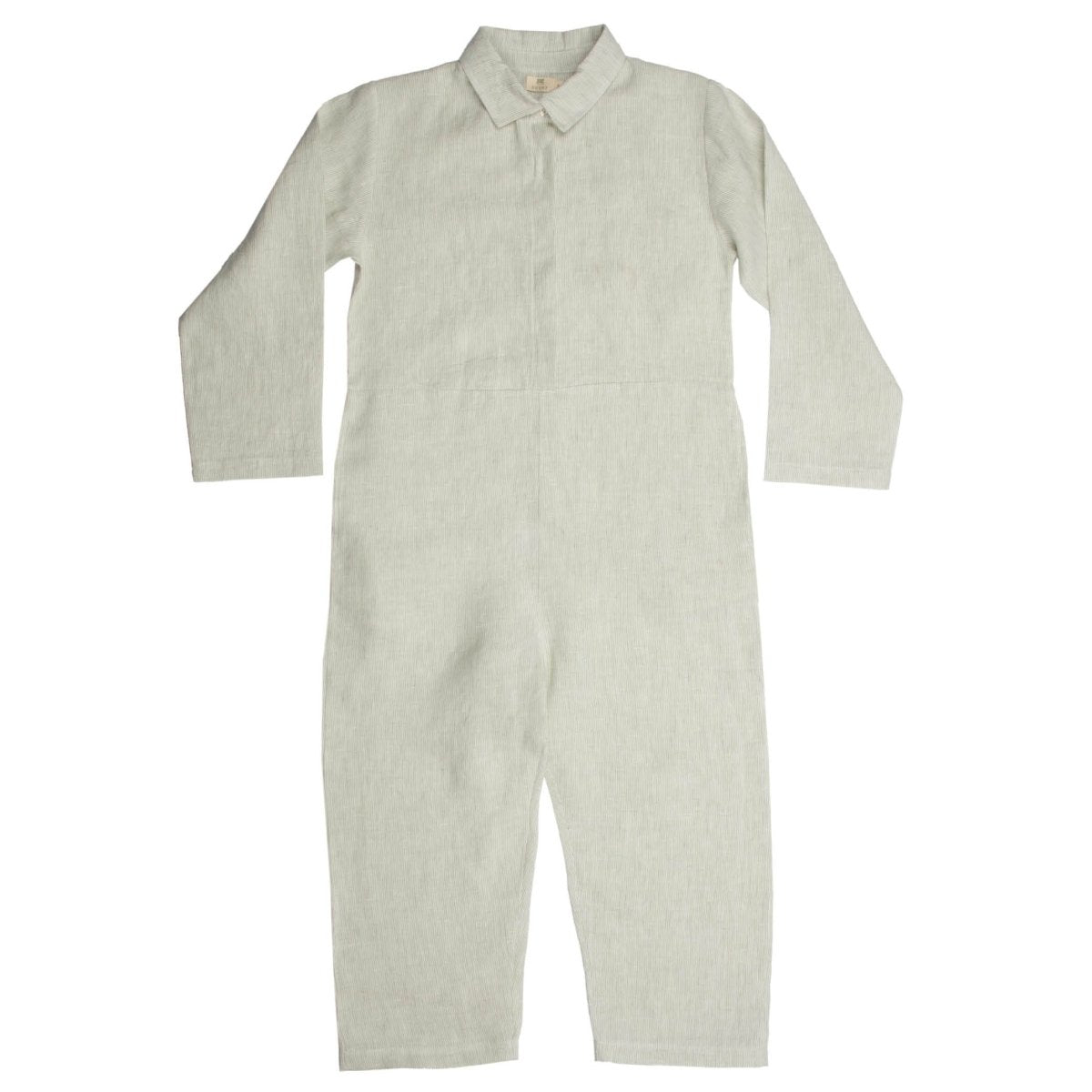 Linen Small Stripes Jumpsuit - Suuky Porto