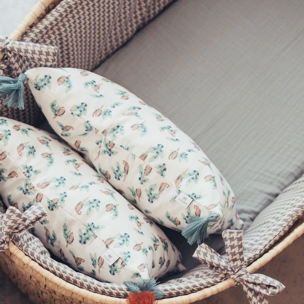 Moses Basket Set Pied-de-Poule - Moses Suuky Porto