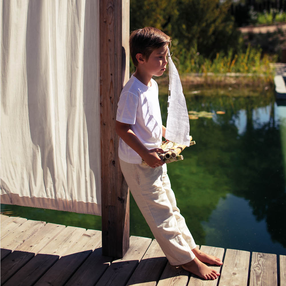 Organic Jersey | Boy's T & Pant Set - Sets Suuky Porto