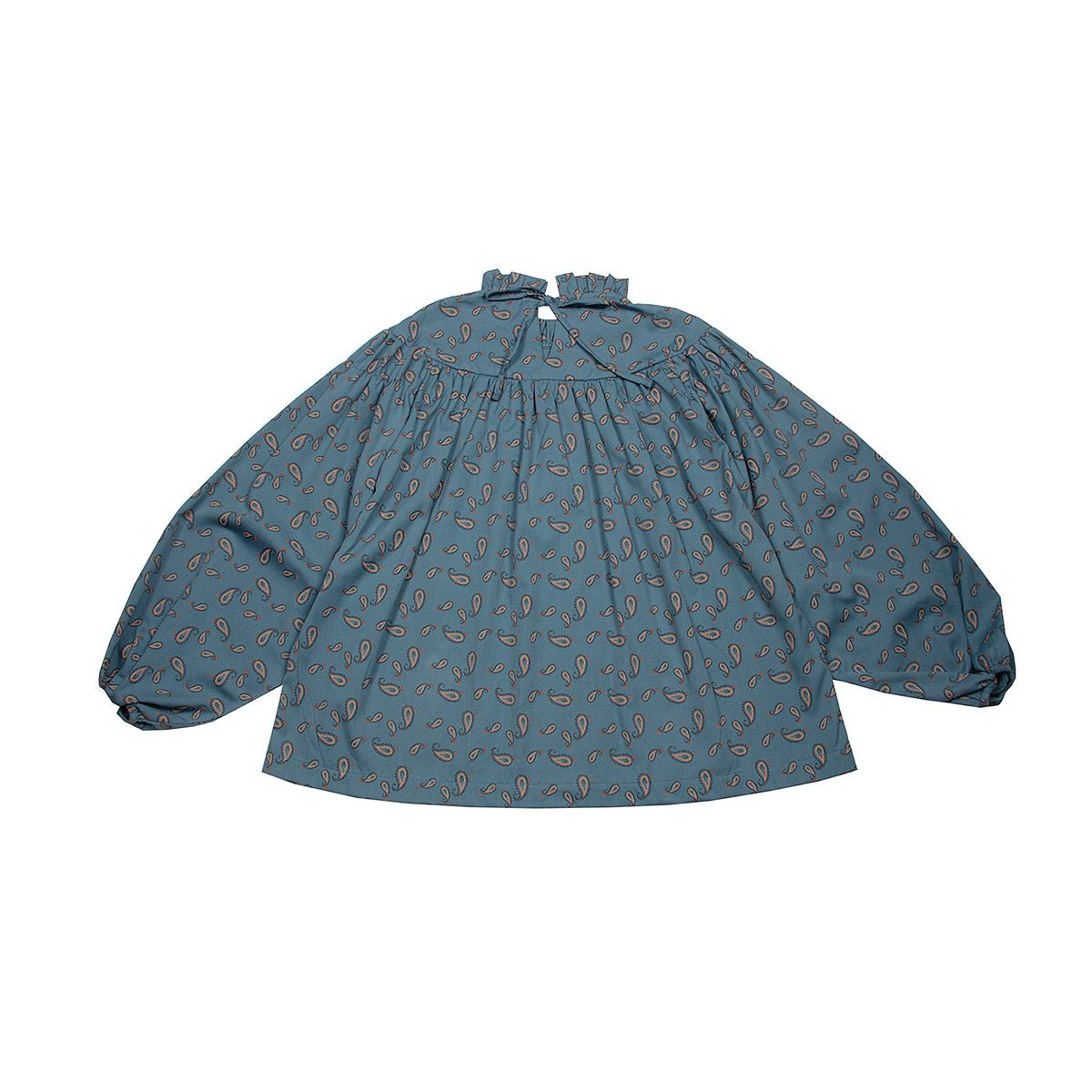 Paisley Elasticated China Blue Woman Tunic - Tops Suuky Porto