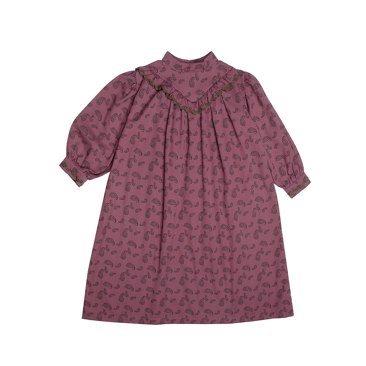 Paisley Plum Dress - Dresses & Jumpsuits Suuky Porto