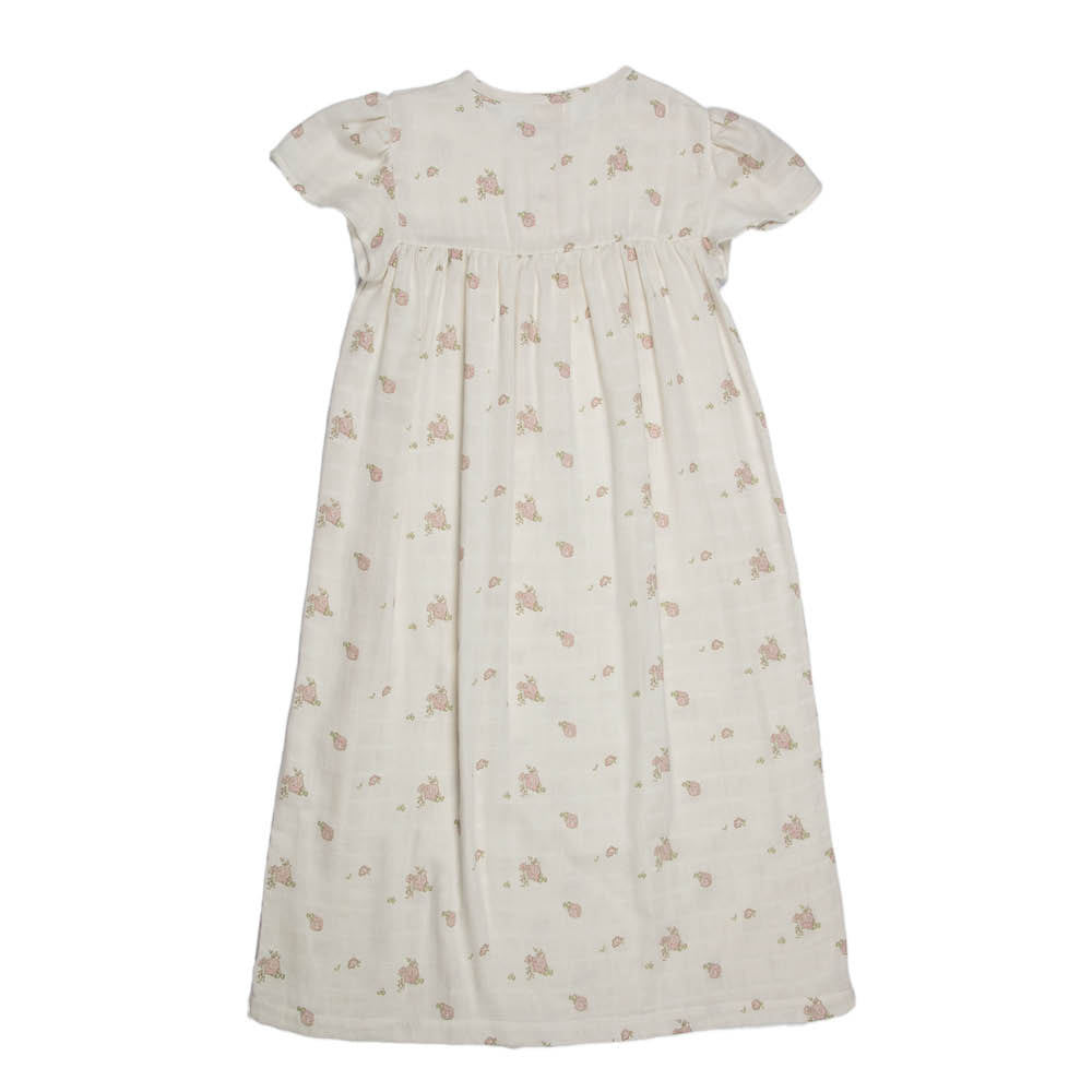 Peoney Flower Print | Girl's Dress - Dresses & Jumpsuits Suuky Porto