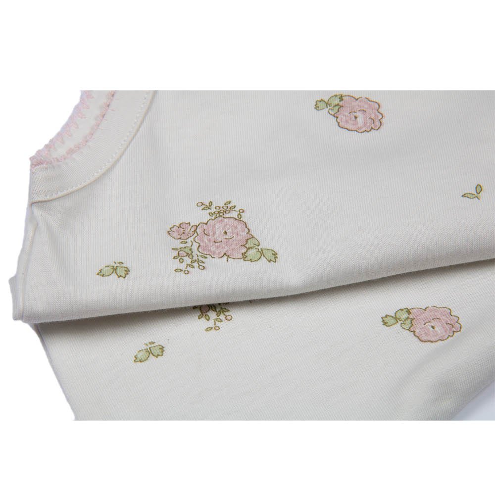 Peoney Flower Print | Girl's Jersey Set - Sets Suuky Porto