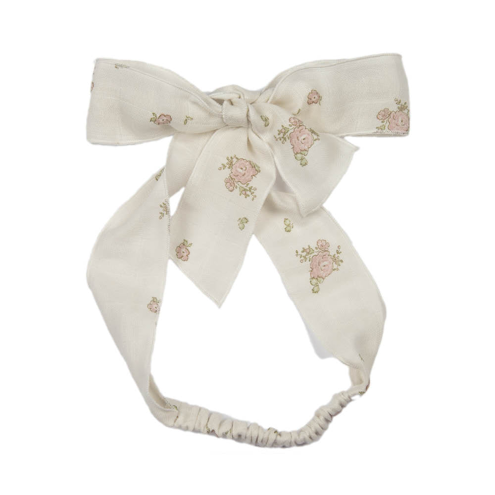 Peoney Flower Print | Headband - Headbands Suuky Porto