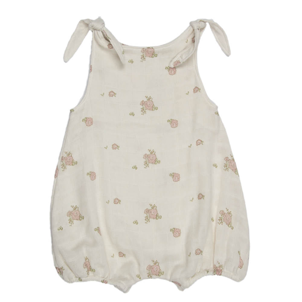 Peoney Flower Print | Romper - Rompers Suuky Porto