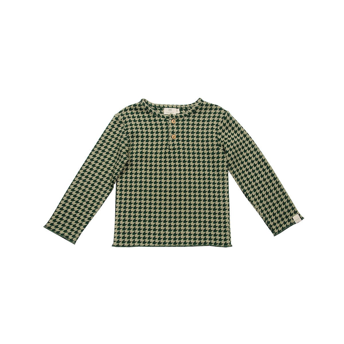 Pied de Poule Balsam Baby Tee - Tops Suuky Porto