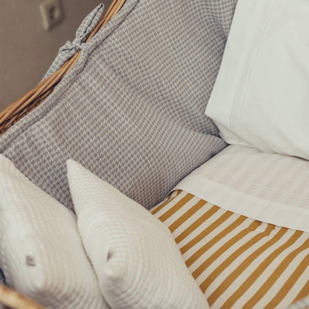 PIED-DE-POULE BUMPER FOR ICONIC CRIB - Bumpers Suuky Porto