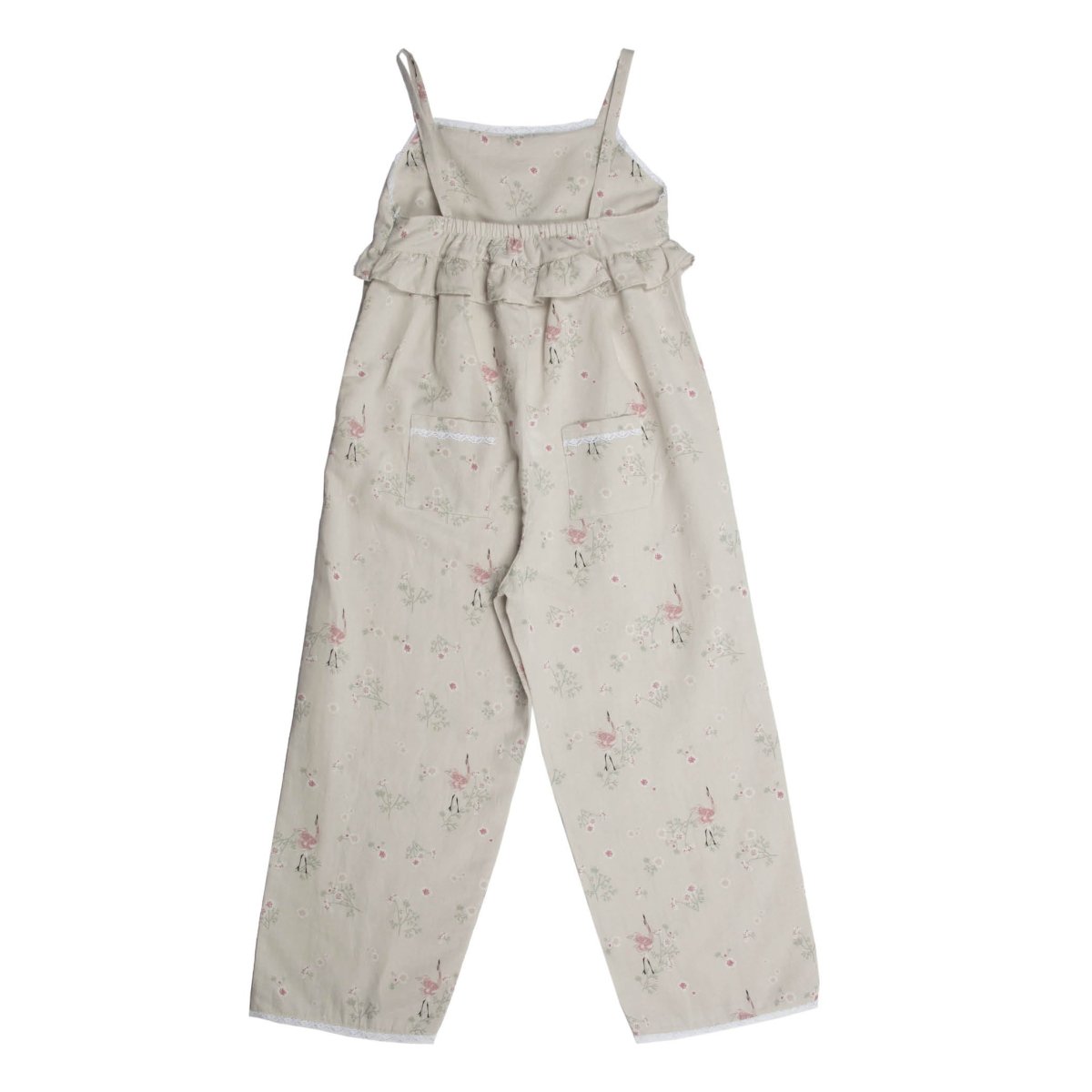 Printed Linen Jumpsuit - Suuky Porto