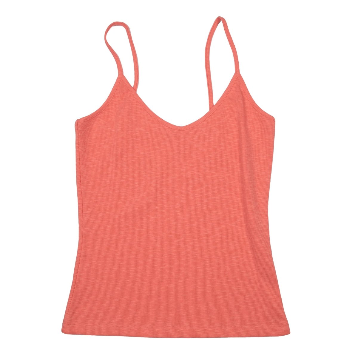 Rib Flame Woman Spaghetti - strap tank top - Suuky Porto