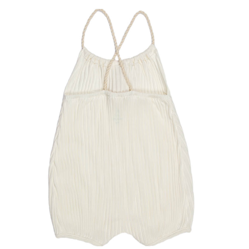 Ribbed | Baby Girl Romper - Rompers Suuky Porto