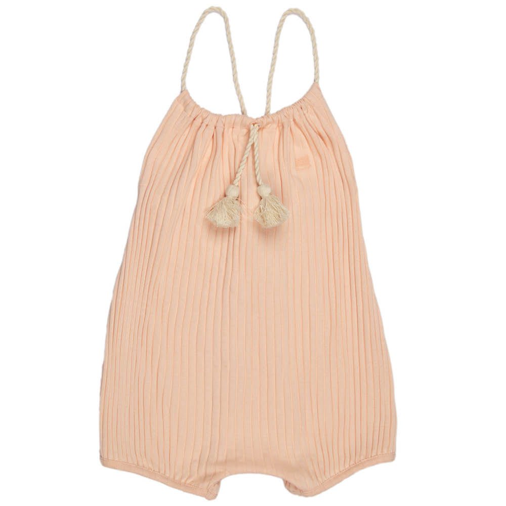 Ribbed | Baby Girl Romper - Rompers Suuky Porto
