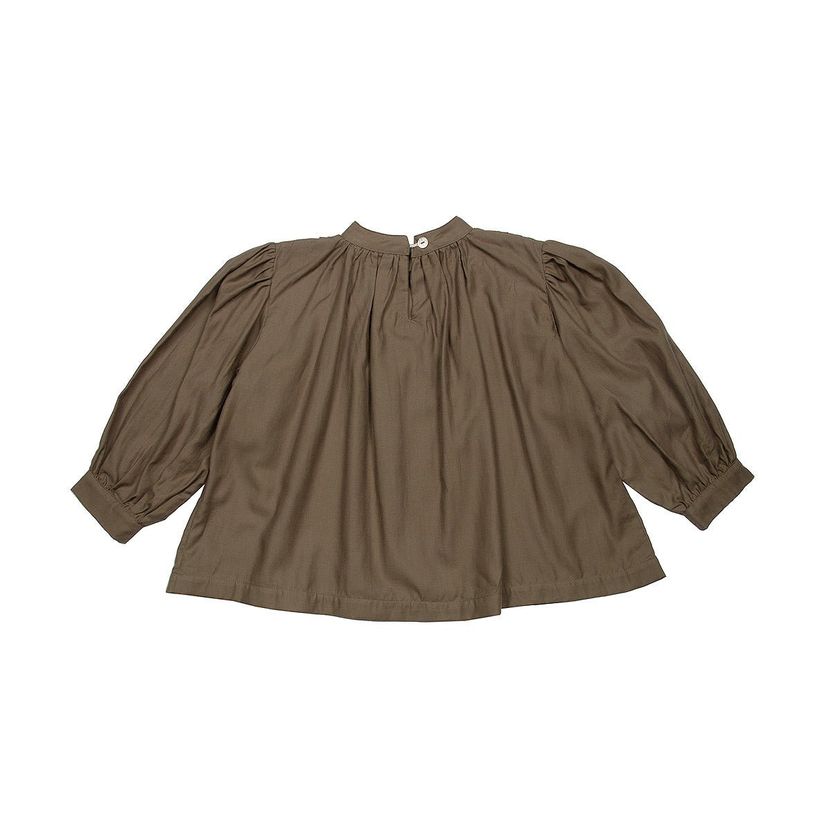 Saten Turtle Pleated Blouse - Tops Suuky Porto