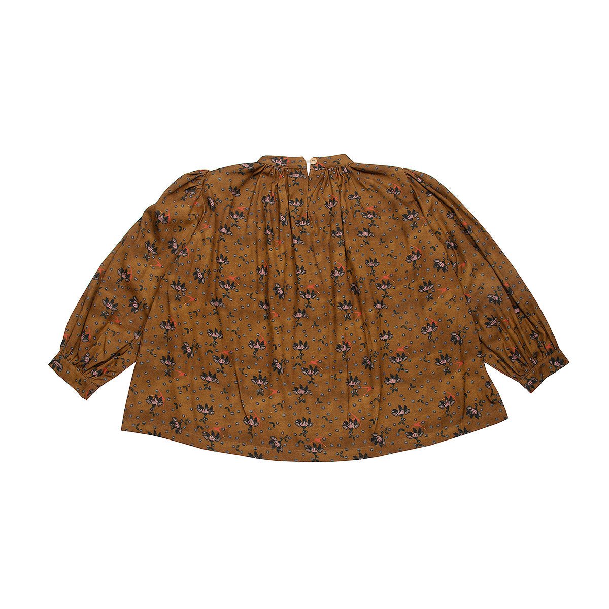 Soft Cotton Flowers & Birds Padded Blouse - Tops Suuky Porto