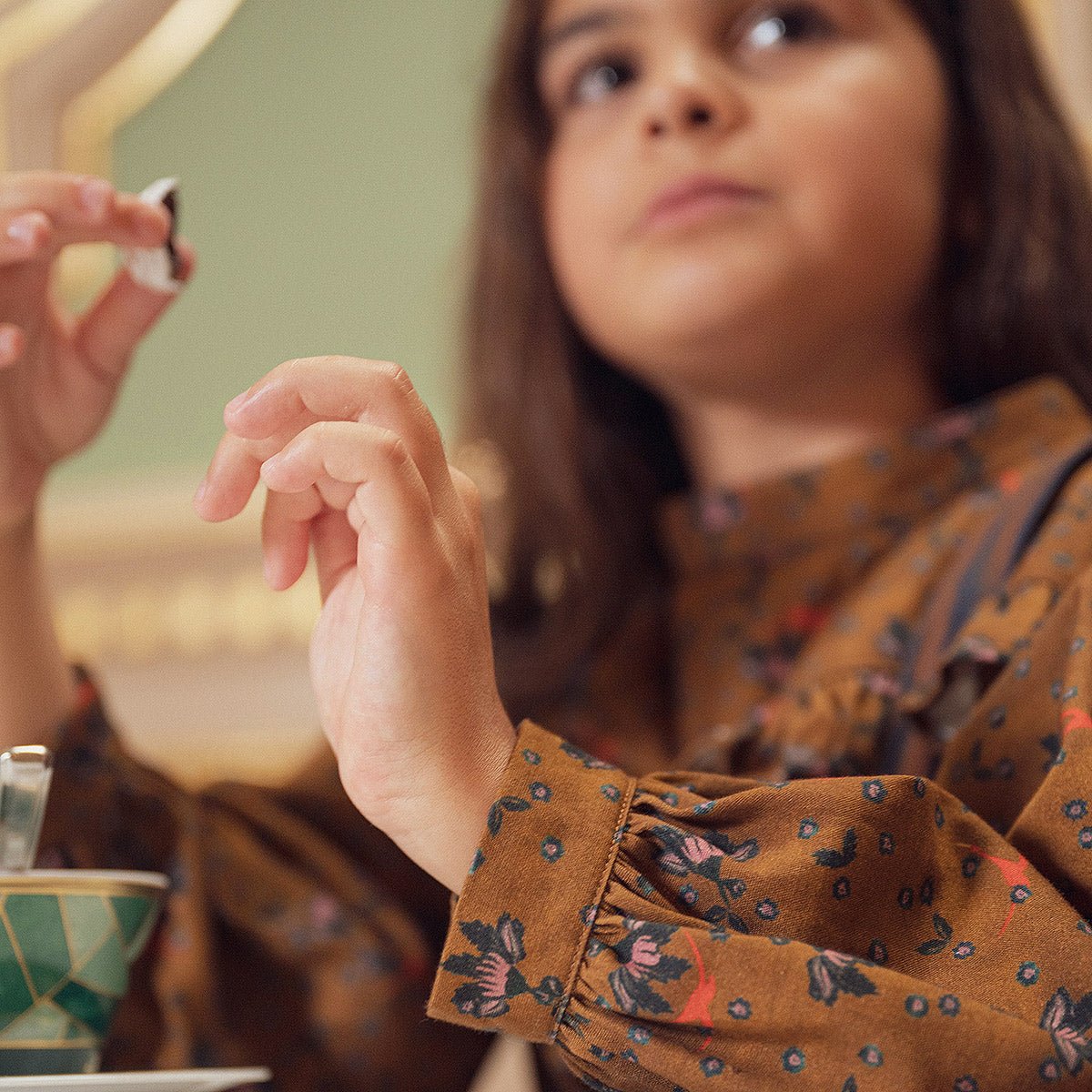 Soft Cotton Flowers & Birds Padded Blouse - Tops Suuky Porto