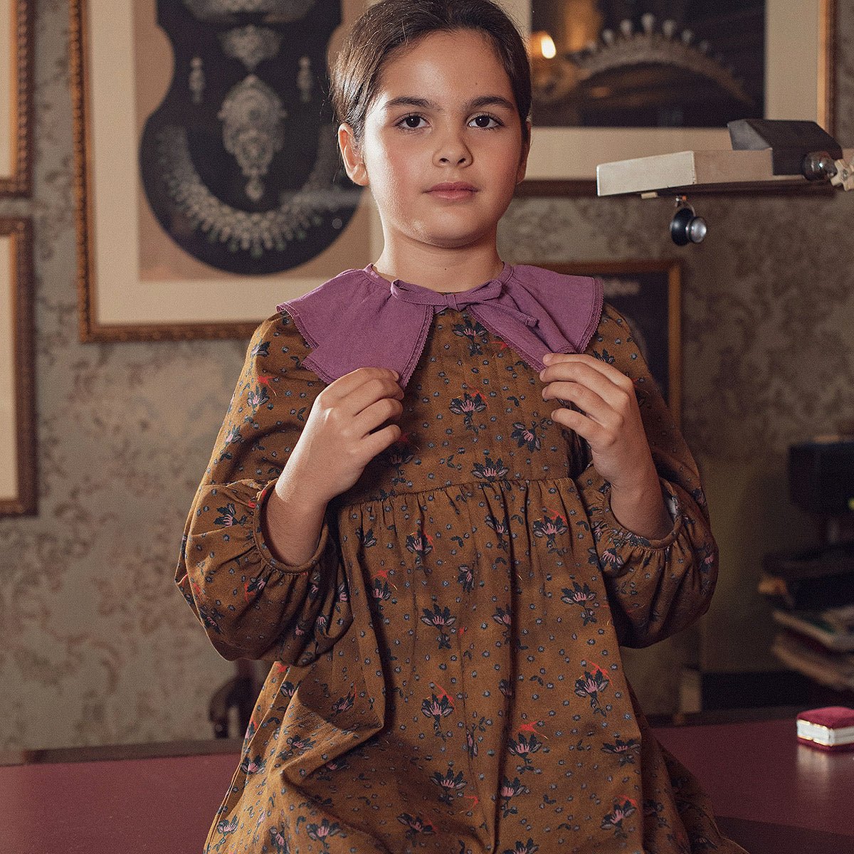 Soft Cotton Flowers & Birds Padded Dress - Dresses & Jumpsuits Suuky Porto