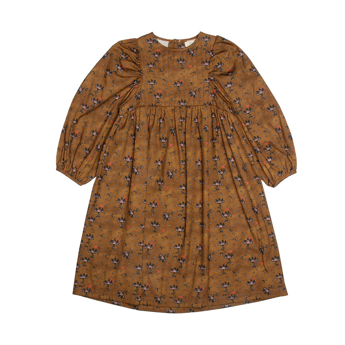 Soft Cotton Flowers & Birds Padded Dress - Dresses & Jumpsuits Suuky Porto