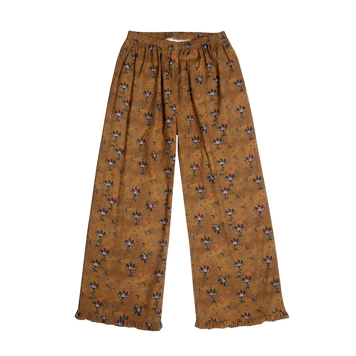 Soft Cotton Flowers & Birds Pants - Bottoms Suuky Porto