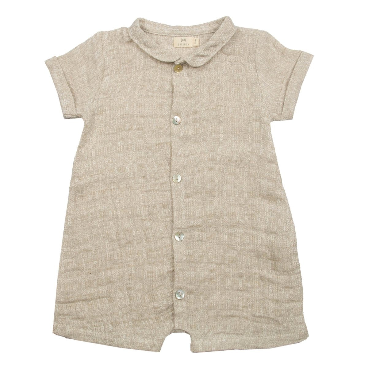 Soft Linen Baby Romper - Suuky Porto