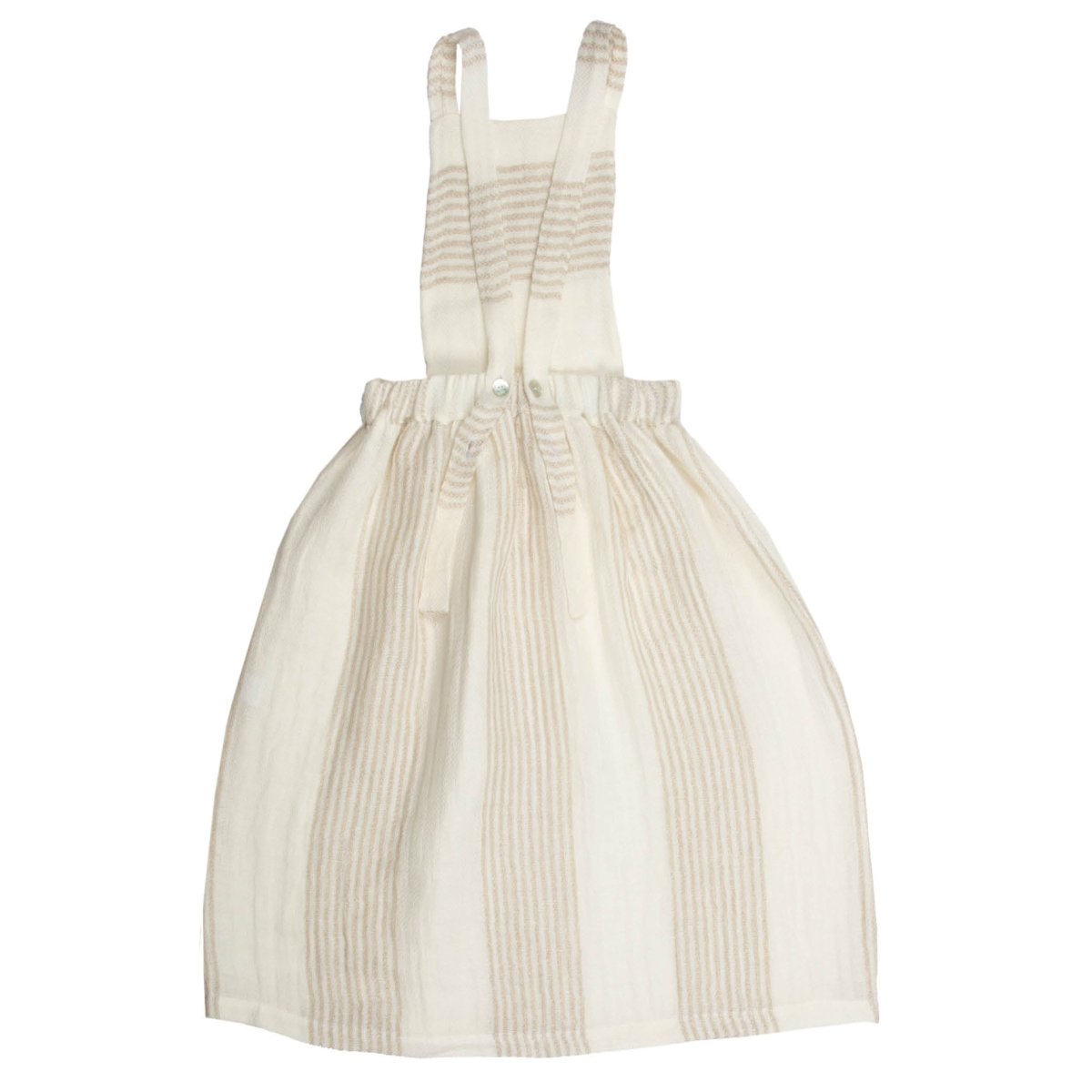 Soft Linen Big Stripes Skirt - Suuky Porto