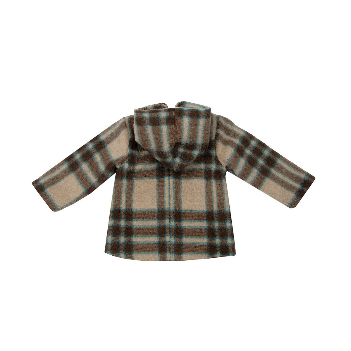 Soft Plaid Check Baby Jacket - Jackets & Kimonos Suuky Porto