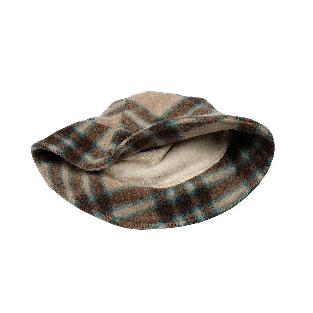 Soft Plaid Check Hat - Accessories Suuky Porto