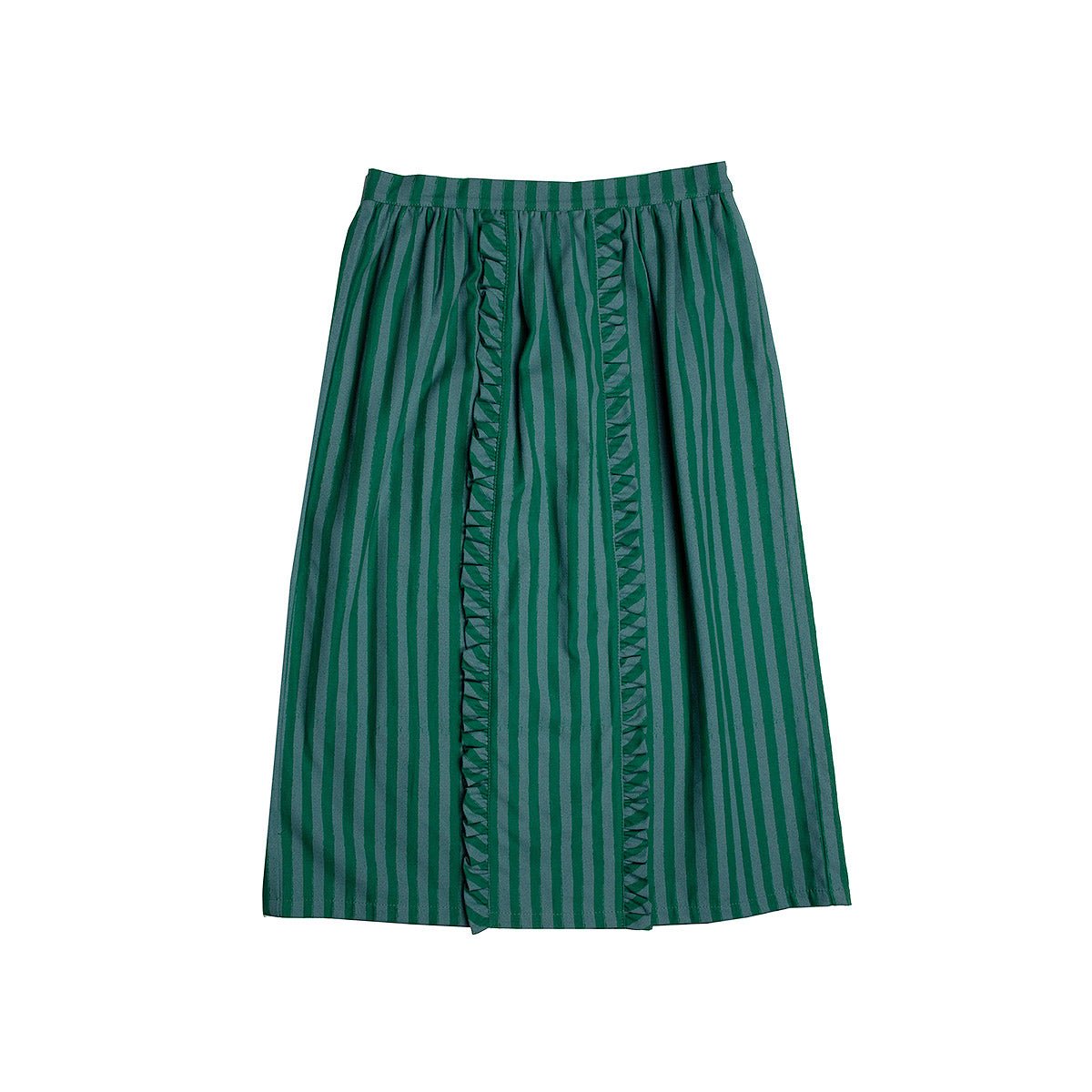 Soft Twill Artic & Galapagos Frill Skirt - Bottoms Suuky Porto