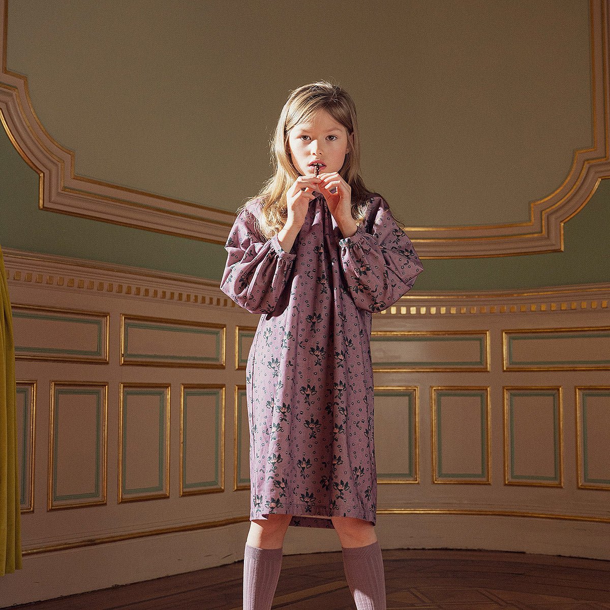 Soft Twill Flower Print Dress - Dresses & Jumpsuits Suuky Porto