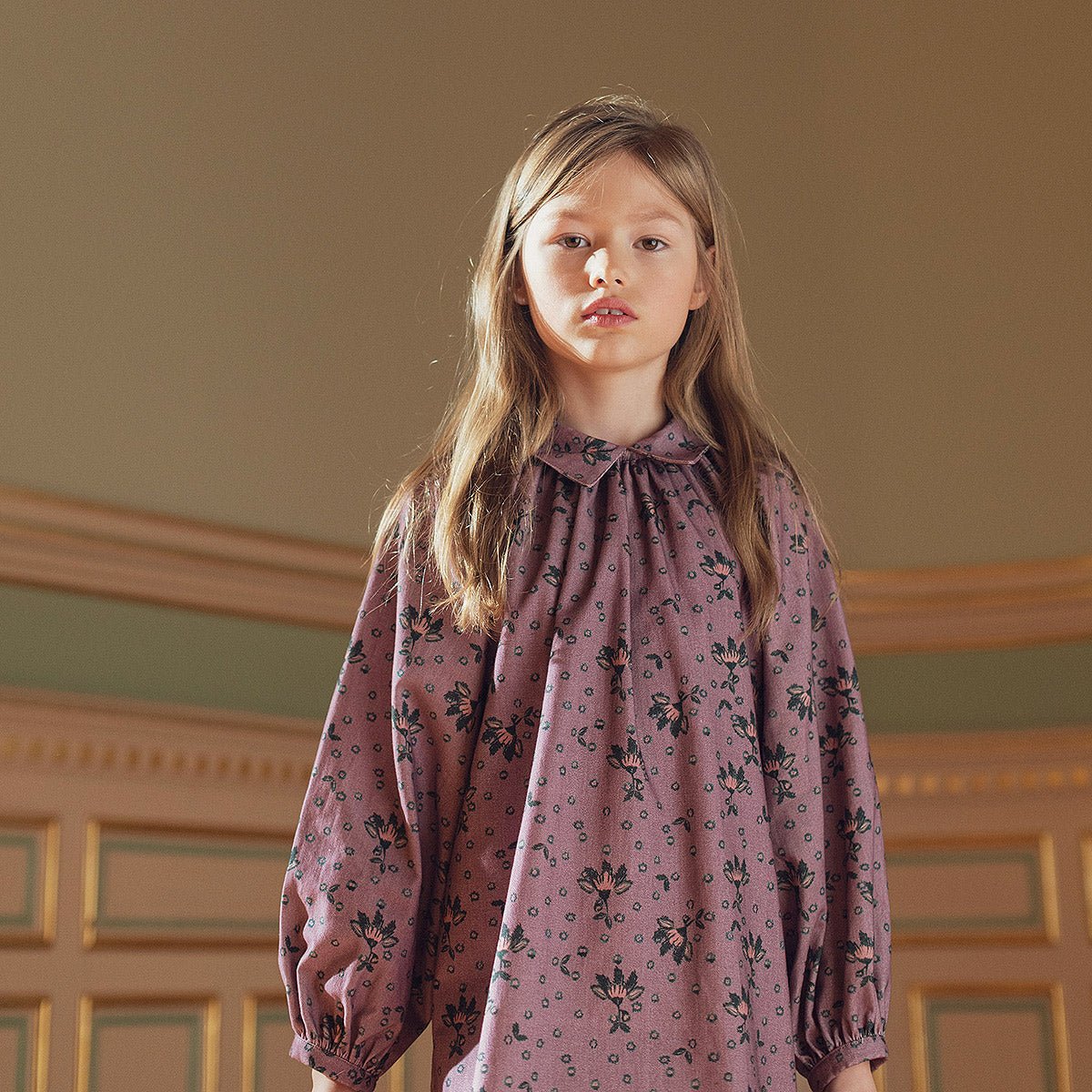 Soft Twill Flower Print Dress - Dresses & Jumpsuits Suuky Porto