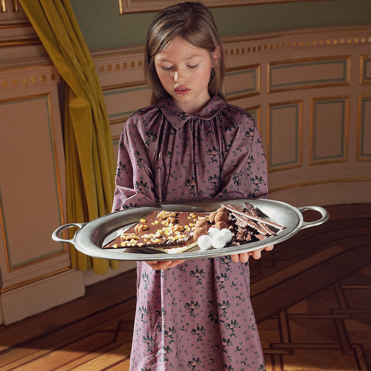 Soft Twill Flower Print Dress - Dresses & Jumpsuits Suuky Porto