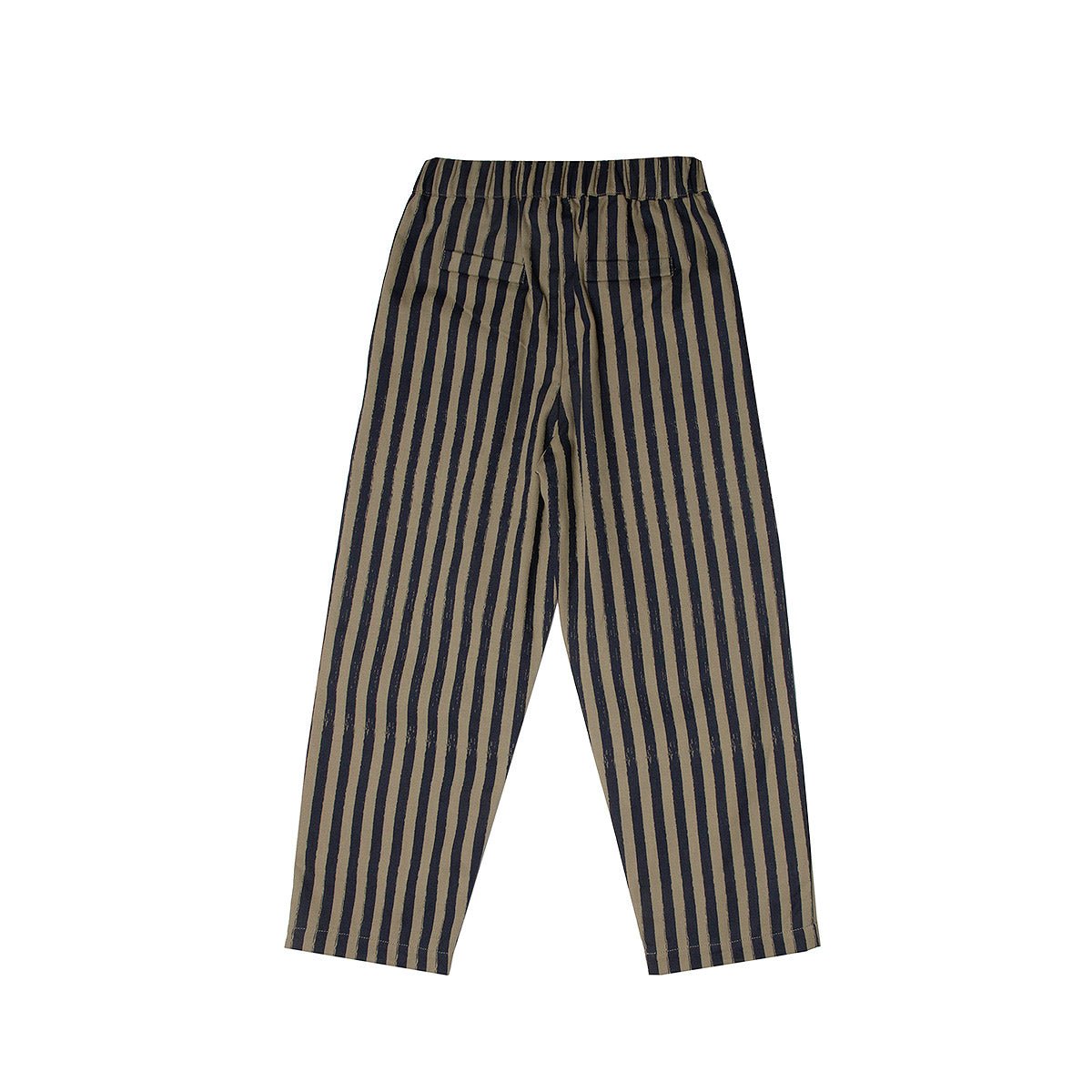Soft Twill Silver Sage & Polar Navy Trousers - Bottoms Suuky Porto