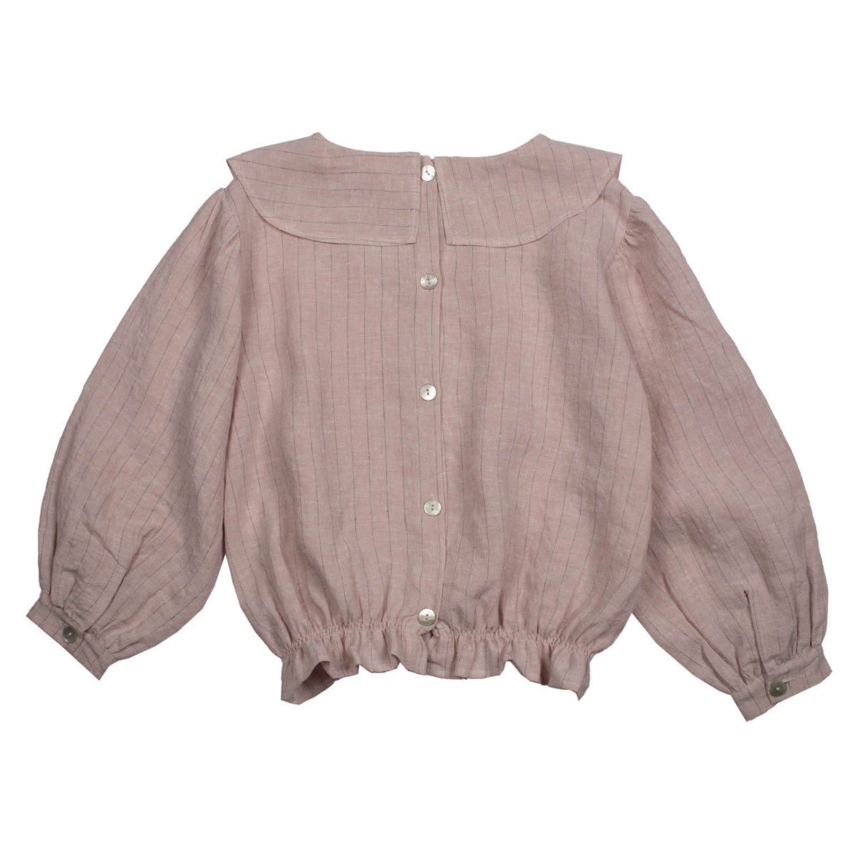 Striped Linen Blouse - Suuky Porto