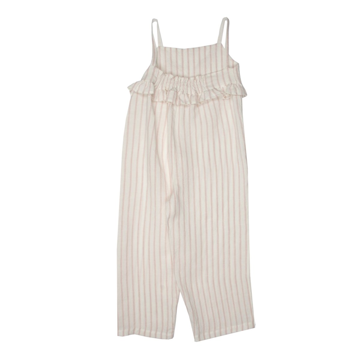 Striped Linen Jumpsuit - Suuky Porto