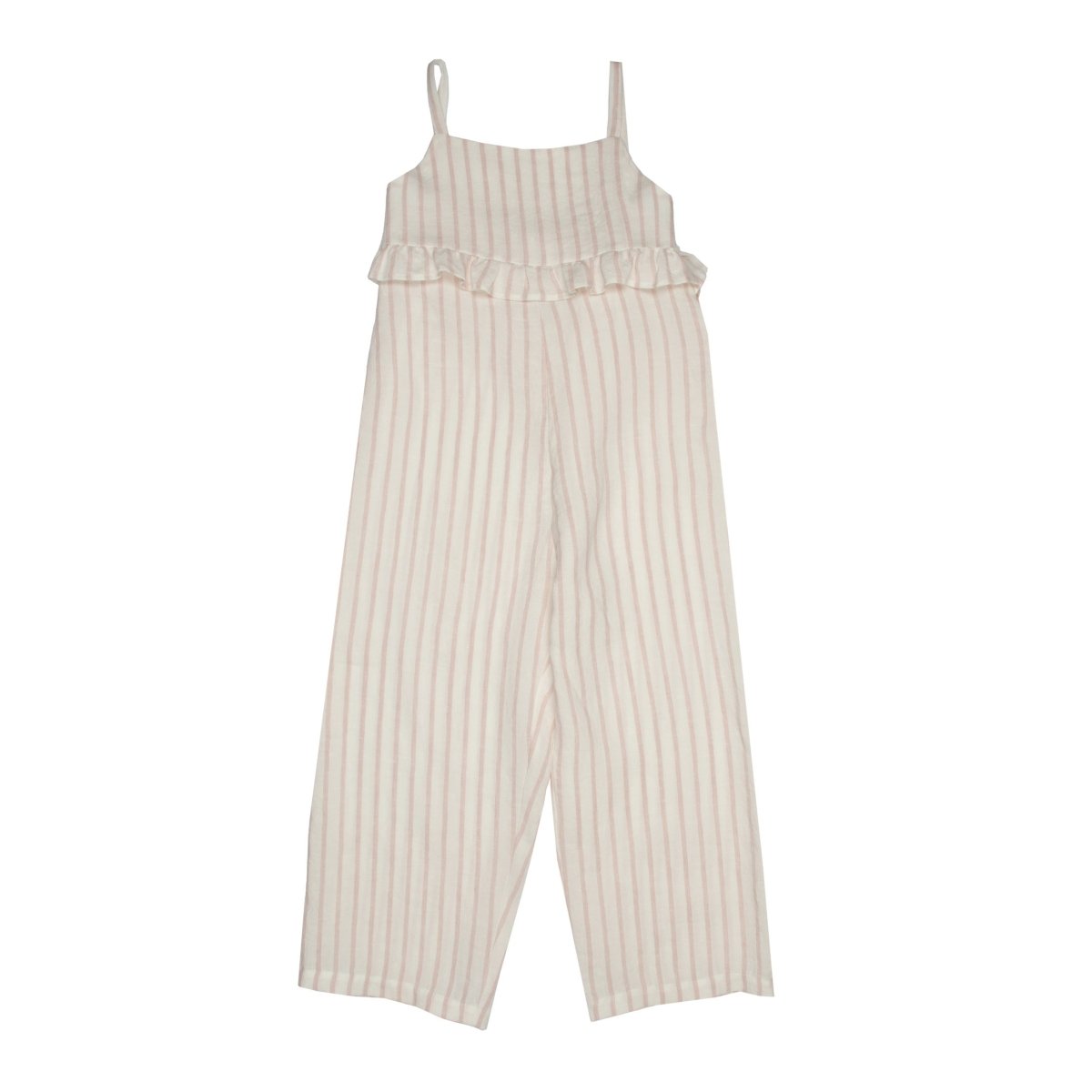 Striped Linen Jumpsuit - Suuky Porto