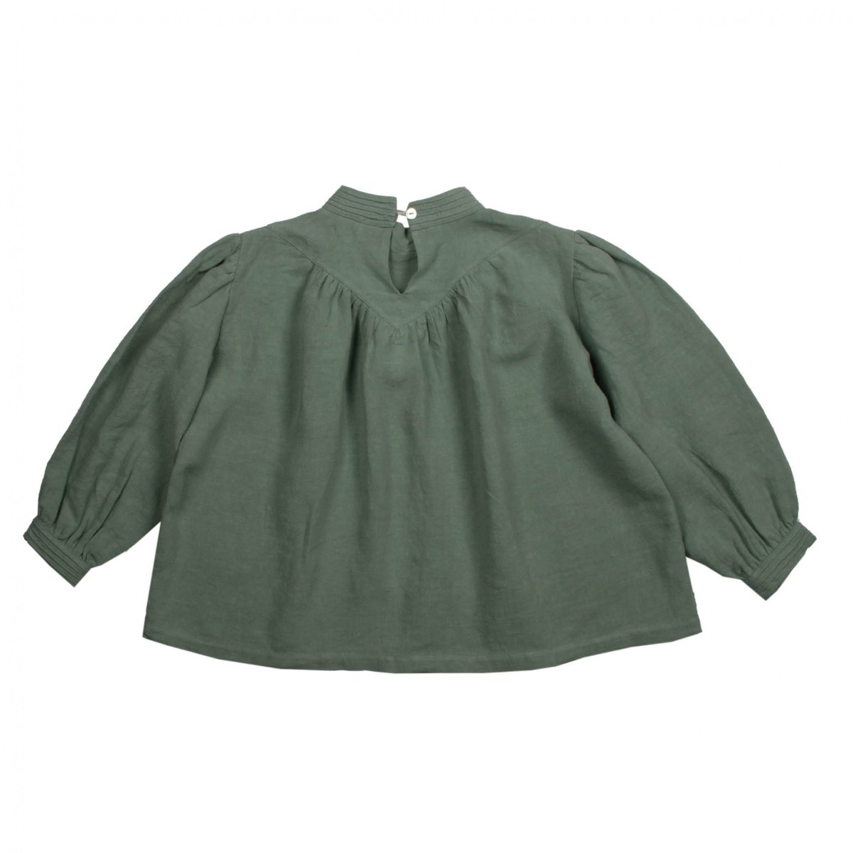 Suuky Linen Pleated Blouse - Suuky Porto