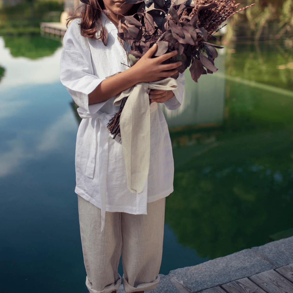 Suuky Linen | Woman's Kimono - Jackets & Kimonos Suuky Porto