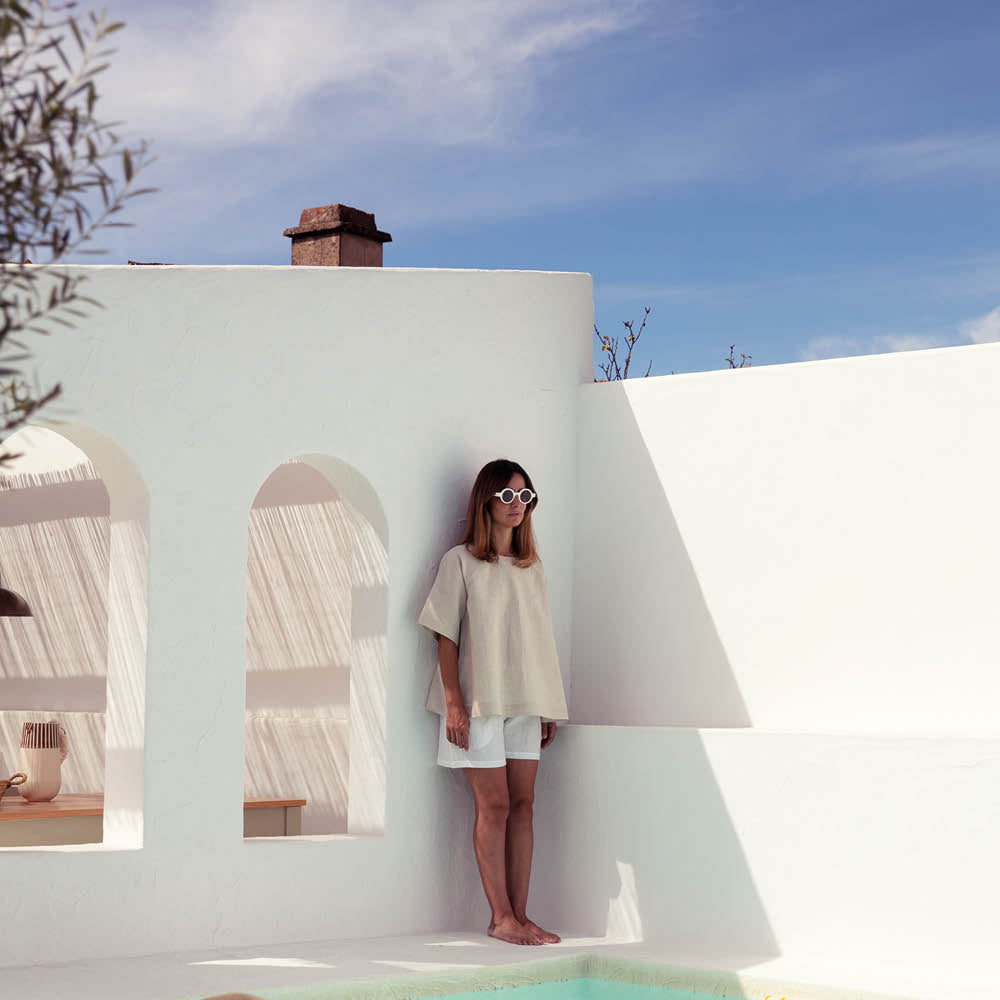 Suuky Linen | Woman's Tunic - Tops Suuky Porto