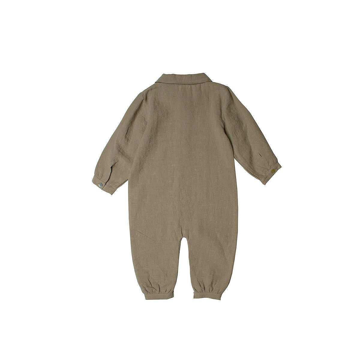 Suuky Silver Sage Linen Baby Overall - Overalls Suuky Porto