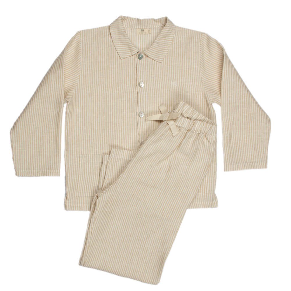 Vintage Linen | Boy's Stripe Set - Sets Suuky Porto