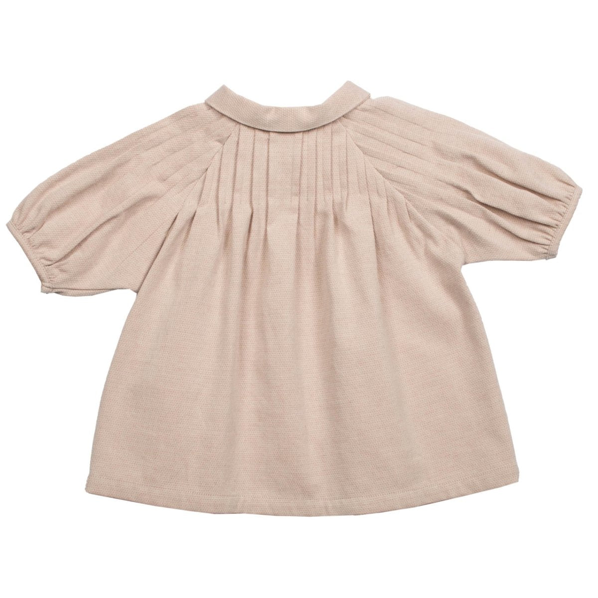 Woven Piquet Baby Pleated Dress - Suuky Porto